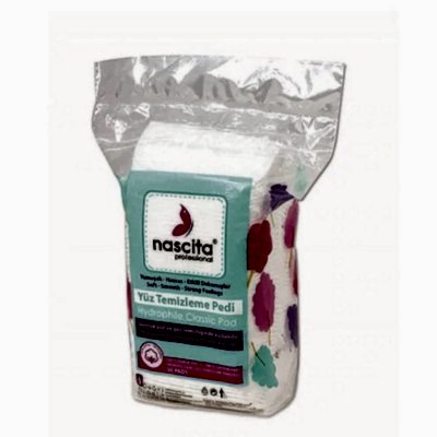 NASCITA YÜZ TEMİZLEME PED KARE PAMUK 50Lİ