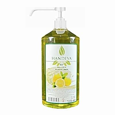 HANDEVA LİMON KOLONYASI 1000ML.  POMPALI