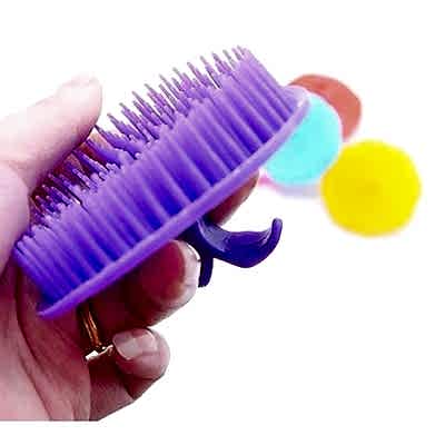 NİVA YUVARLAK PLASTİK SAÇ YIKAMA-KAŞIMA TARAĞI