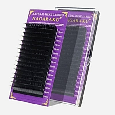 NAGARAKU 0.07-D-13MM İPEK KİRPİK PLST. KUTU