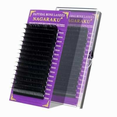 NAGARAKU 0.07-D-10MM İPEK KİRPİK PLST. KUTU