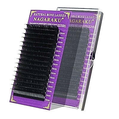 NAGARAKU 0.07-C-MİX İPEK KİRPİK PLST. KUTU