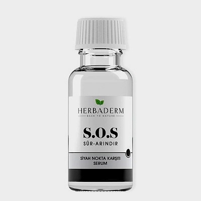 HERBADERM S.O.S SİYAH NOKTA KARŞITI SERUM 20ML