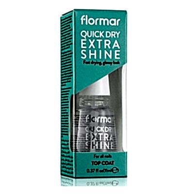 FLORMAR QUICK DRY EXTRA SHINE 11ML.