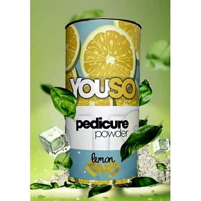 YOUSO MANİKÜR-PEDİKÜR TOZU 500GR LİMONLU