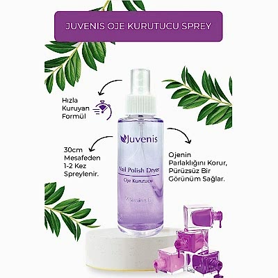 JUVENİS OJE KURUTUCU SPREY 100ML