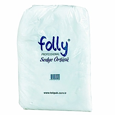 FOLLY TEK KULLANIMLIK SEDYE ÖRTÜSÜ 50Lİ