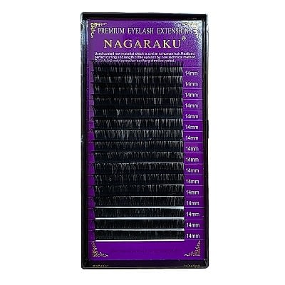 NAGARAKU 0.07-D-9MM İPEK KİRPİK PLST. KUTU