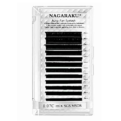 NAGARAKU İPEK KİRPİK ÇEK-BIRAK 0.07 C MİX