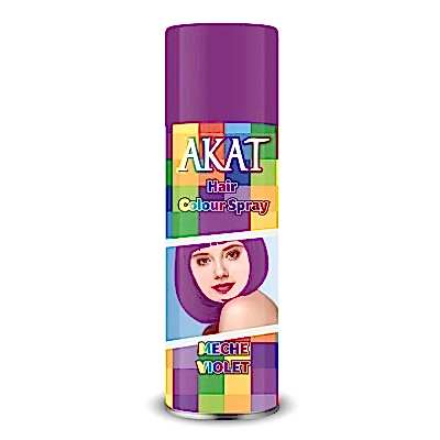 AKAT RENKLİ SAÇ SPREYİ MOR 180ML