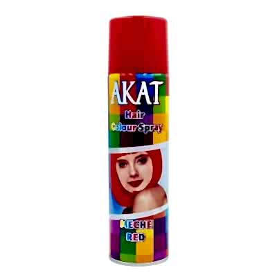 AKAT RENKLİ SAÇ SPREYİ KIRMIZI 180ML