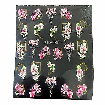 OCUS KABARTMA TIRNAK STİCKER ÇİÇEK JI-5D05