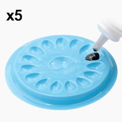 İPEK KİRPİK YAPIŞTIRICI İÇİN DAMLA KABI 9'LU