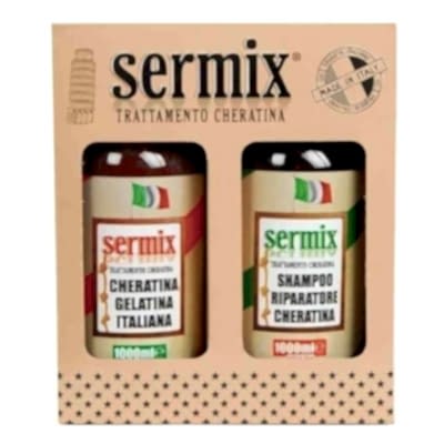 SERMİX İTALYAN JEL KERATİN 2 Lİ SET