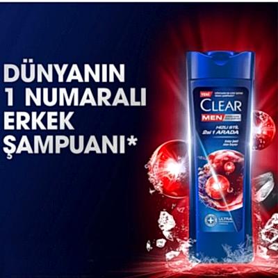 CLEAR MEN KEPEK ŞAMPUANI 350ML.