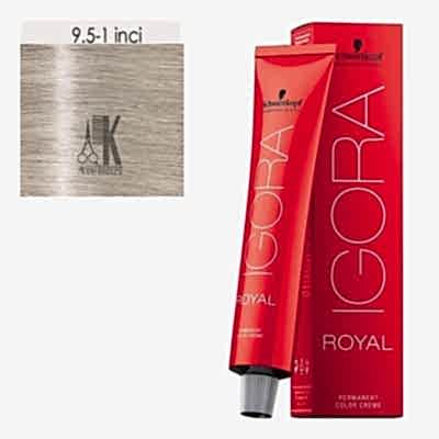 İGORA ROYAL SAÇ BOYASI 60 ML 9.5-1 PASTEL İNCİ