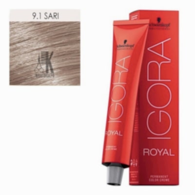 İGORA ROYAL SAÇ BOYASI 60 ML 9.1 SARI