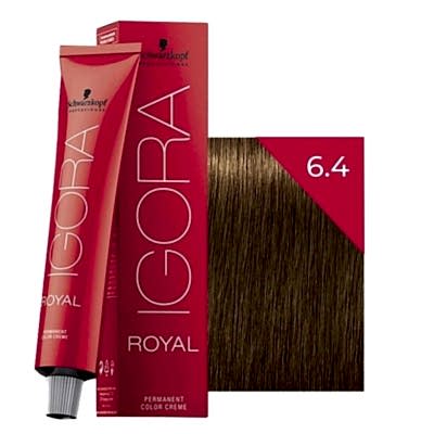 İGORA ROYAL SAÇ BOYASI 60 ML 6.4 KOYU KOYU KUMRAL-BEJ
