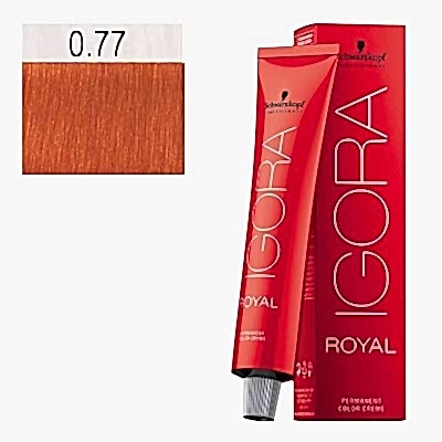 İGORA ROYAL SAÇ BOYASI 60 ML 0.77 BAKIR YOĞUNLAŞTIRICI