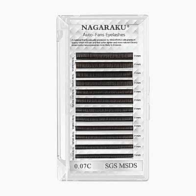 NAGARAKU İPEK KİRPİK ÇEK-BIRAK 0.07 C 11mm