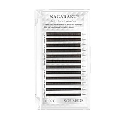 NAGARAKU İPEK KİRPİK ÇEK-BIRAK 0.07 C 12mm