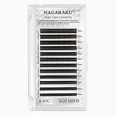 NAGARAKU İPEK KİRPİK ÇEK-BIRAK 0.07 C 10mm