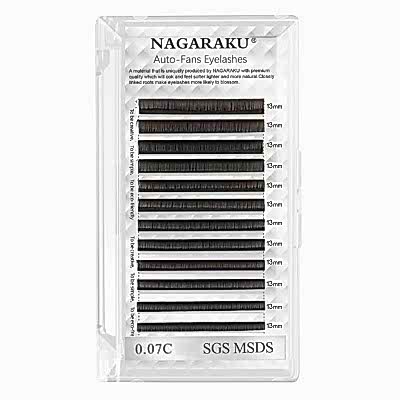 NAGARAKU İPEK KİRPİK ÇEK-BIRAK 0.07 C 13mm