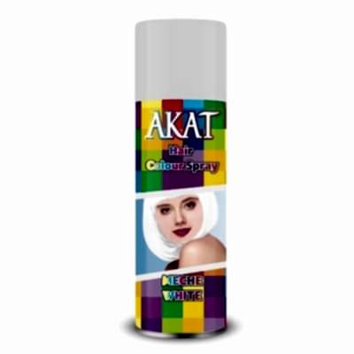 AKAT RENKLİ SAÇ SPREYİ BEYAZ 180ML