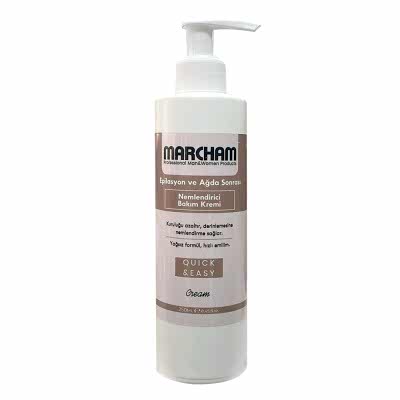 MARCHAM EPİLASYON VE AĞDA SONRASI NEMLENDİRİCİ BAKIM KREMİ 250ML.