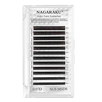 NAGARAKU 0.07-D-15 ÇEK-BIRAK İPEK KİRPİK