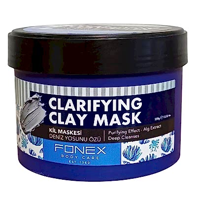 FONEX KİL YÜZ MASKESİ 350GR. DENİZ YOSUNU ÖZÜ