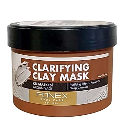 FONEX KİL YÜZ MASKESİ 350GR. ARGAN YAĞI
