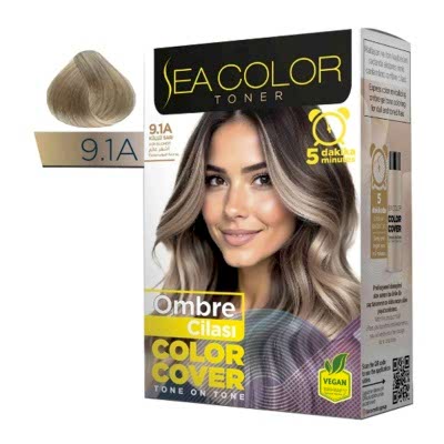 SEA COLOR OMBRE CiLA SETİ 9.1A KÜLLÜ SARI