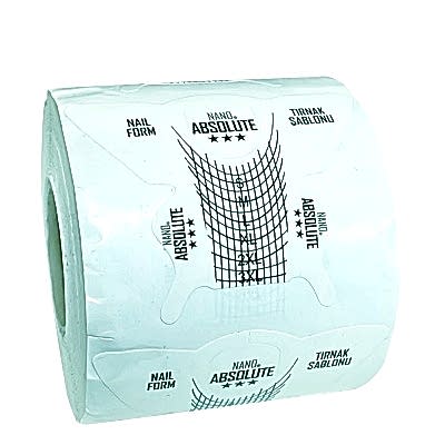 NANO ABSOLUTE PROTEZ TIRNAK ŞABLONU 500 LÜ BEYAZ G-717