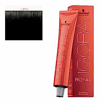 İGORA ROYAL SAÇ BOYASI 60 ML 1.0 SİYAH