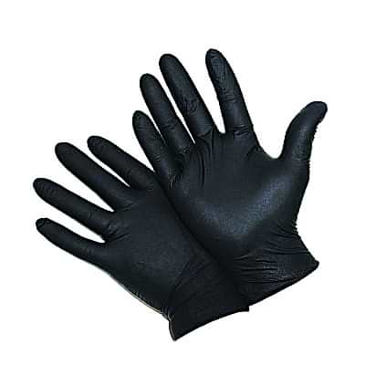 HASPET SİYAH NİTRİL ELDİVEN LARGE 100LÜ