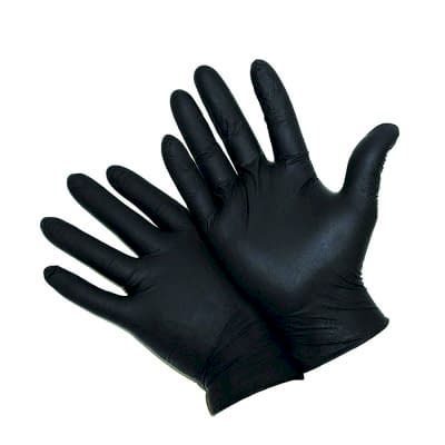 HASPET SİYAH NİTRİL ELDİVEN MEDIUM 100LÜ