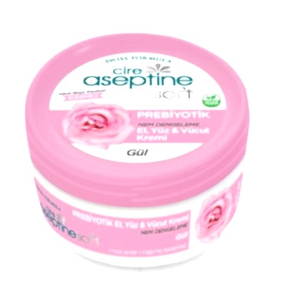 CİRE ASEPTİNE SOFT GÜL EL, YÜZ VE VÜCUT KREMİ 200ML