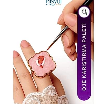 MİSYUL PROTEZ TIRNAK KARIŞTIRMA PALETİ MİS-2400