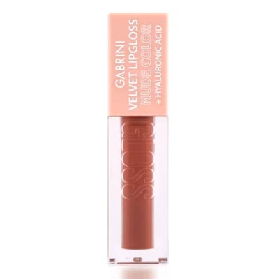 GABRİNİ VELVET LIPGLOSS NUDE COLOR 6ML. 06