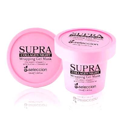 SUPRA KOLAJEN GECE MASKESİ 100ML. SOYULABİLİR MASKE