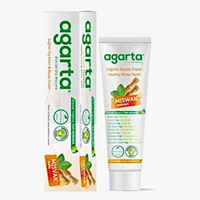 AGARTA DİŞ MACUNU MİSVAK ÖZLÜ 100ML