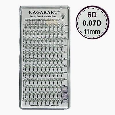 NAGARAKU 0.07-D-11 6D HAZIR DEMET İPEK KİRPİK