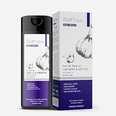 BİOVİTALS SARIMSAK & GİNSENG ŞAMPUAN 400ML.
