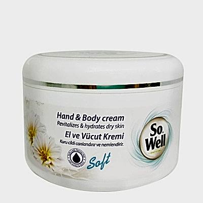 SO WELL EL VE VÜCUT KREMİ 250ML. SOFT