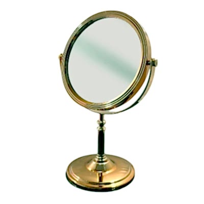 WİEN MAKYAJ MASA AYNASI GOLD YUVARLAK SVC04-28