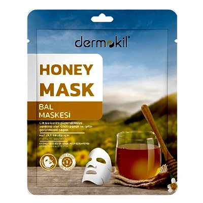 DERMOKİL KAĞIT MASKE 20GR. BAL - MAT CİLTLER İÇİN