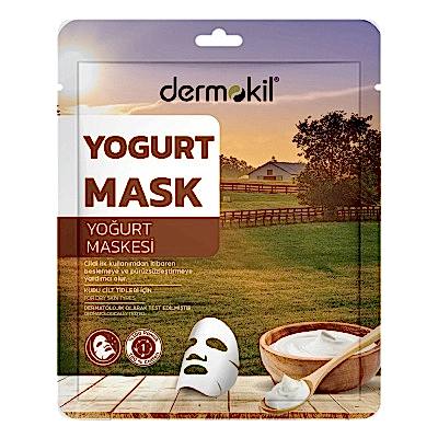 DERMOKİL KAĞIT MASKE 20GR. YOĞURT - KURU CİLTLER İÇİN