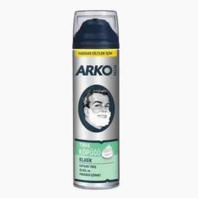 ARKO MEN TRAŞ KÖPÜĞÜ 200ML. KLASİK