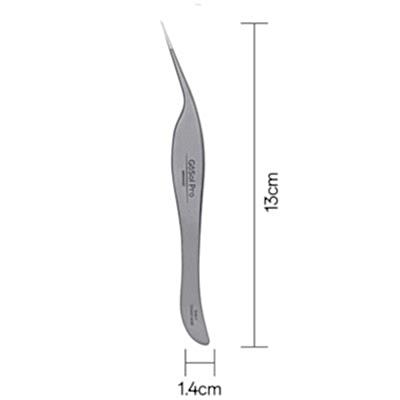GÖSOL PRO İPEK KİRPİK CIMBIZI 13CM. GT0154